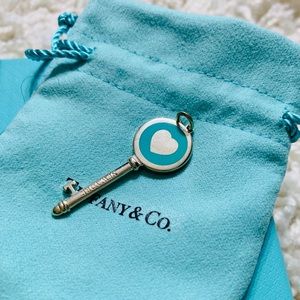 Tiffany & Co. Heart  Pendent Key Heart